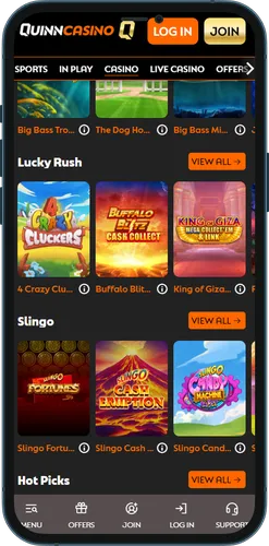 QuinnBet app casino