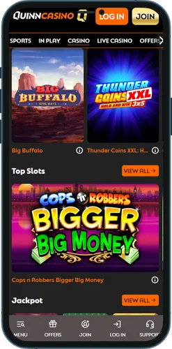 QuinnBet  casino app