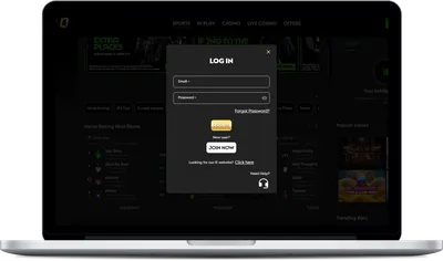 QuinnBet Casino register